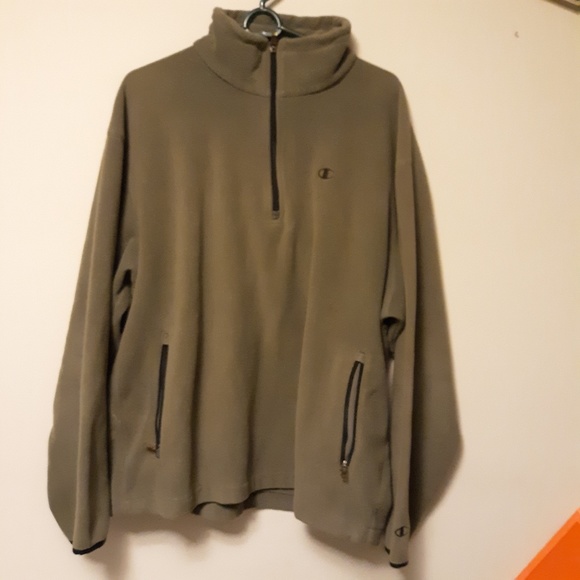 Champion XL Olive Green Sweatshirt - Picture 6 of 7